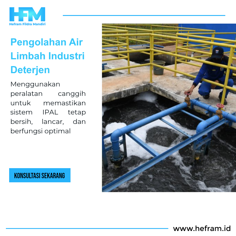 Pengolahan Air Limbah Industri Deterjen